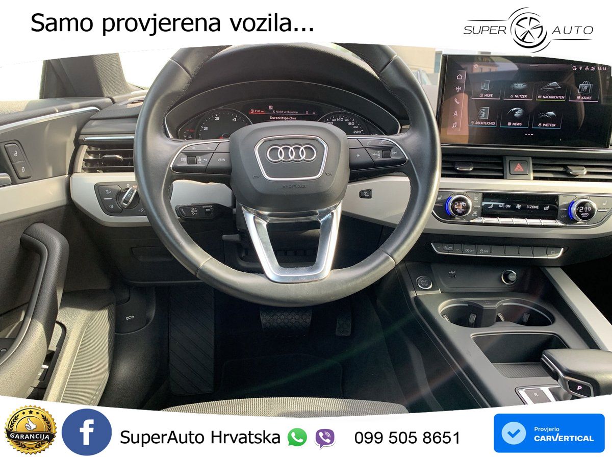 Audi A5 Sportback 40 TDI (190 KS) S tronic LED+GR SJED+ACC