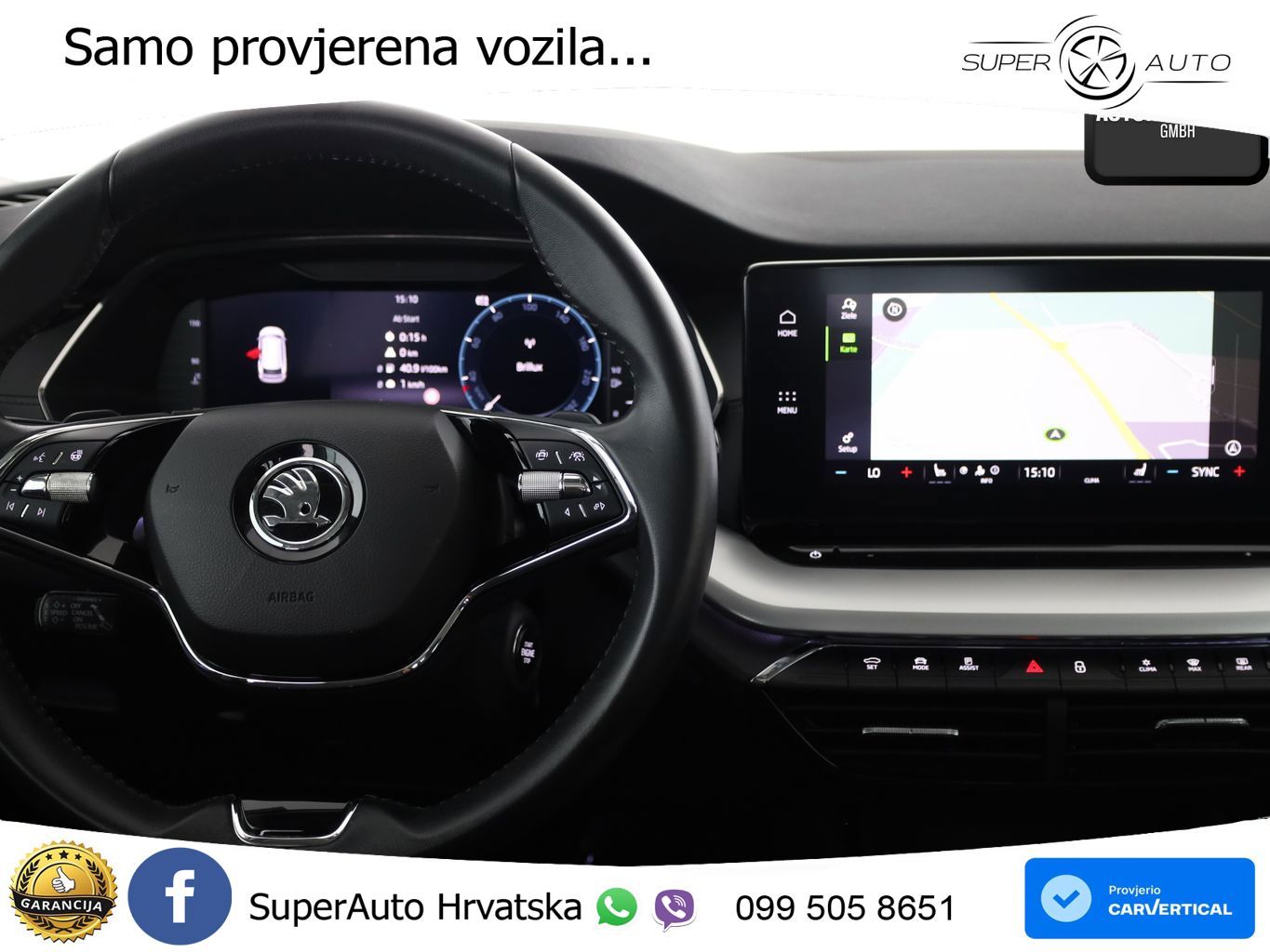 Škoda Octavia Combi 2.0 TDI (150 KS) DSG LED+GR SJED+ACC