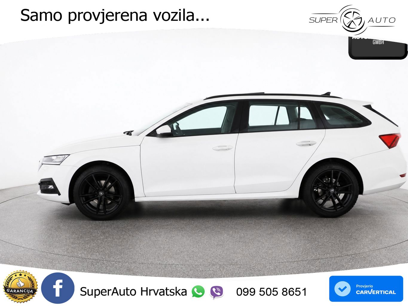 Škoda Octavia Combi 2.0 TDI (150 KS) DSG LED+GR SJED+ACC