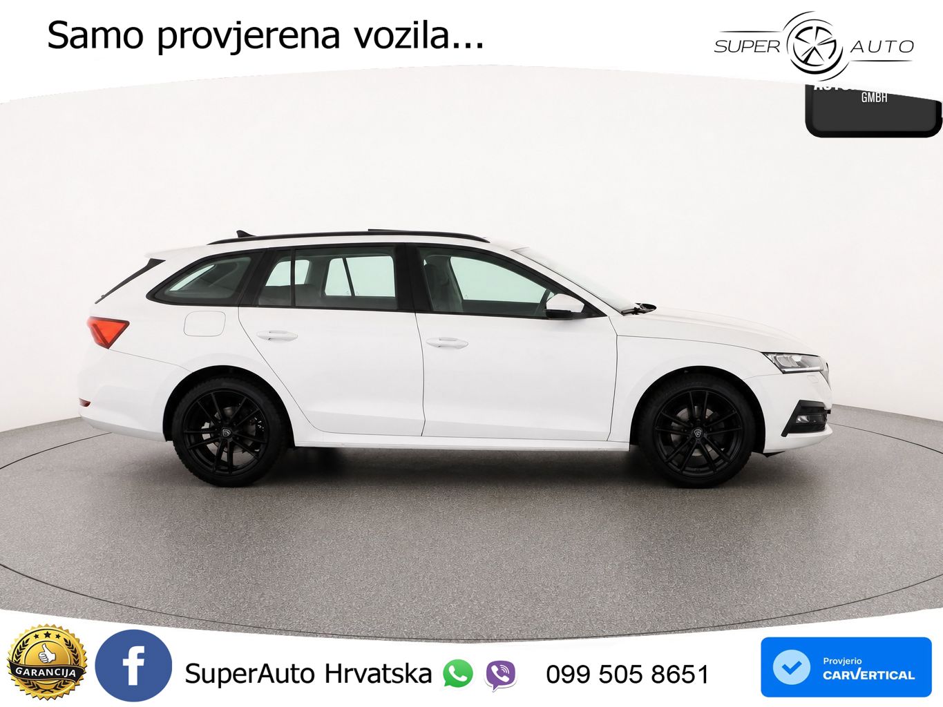 Škoda Octavia Combi 2.0 TDI (150 KS) DSG LED+GR SJED+ACC