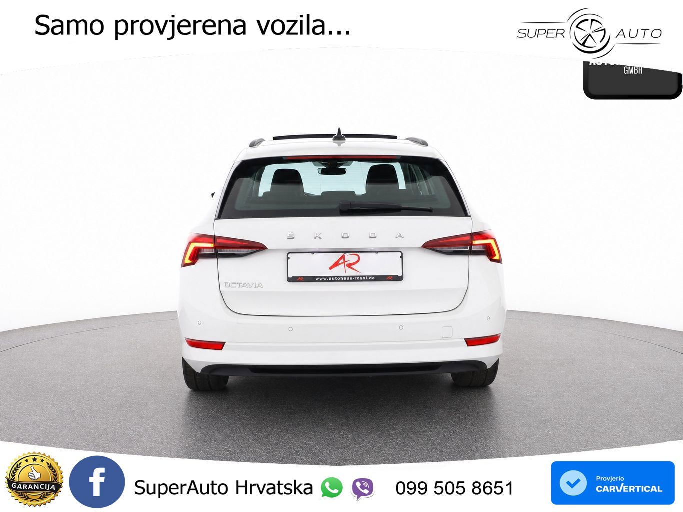 Škoda Octavia Combi 2.0 TDI (150 KS) DSG LED+GR SJED+ACC
