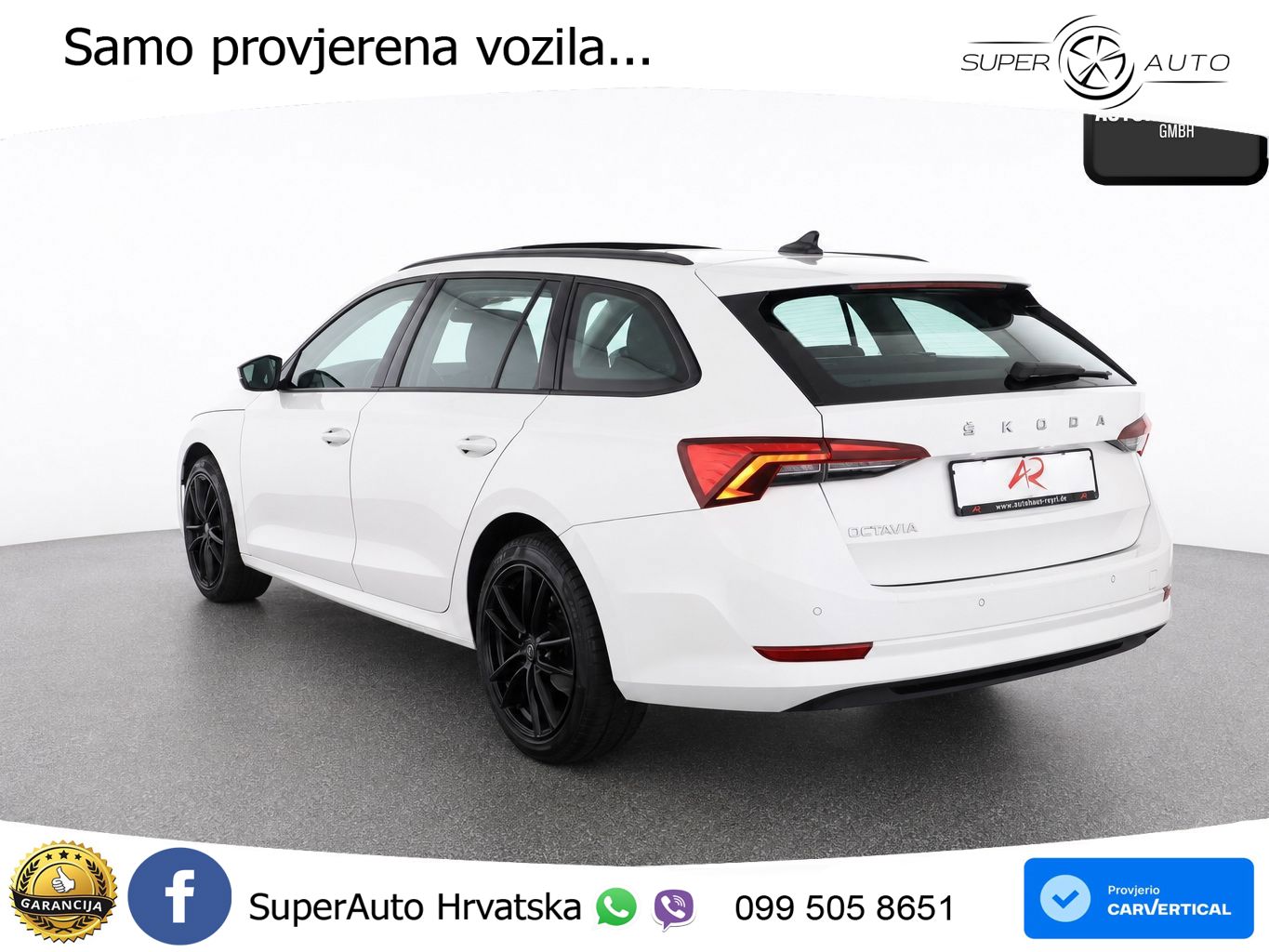 Škoda Octavia Combi 2.0 TDI (150 KS) DSG LED+GR SJED+ACC