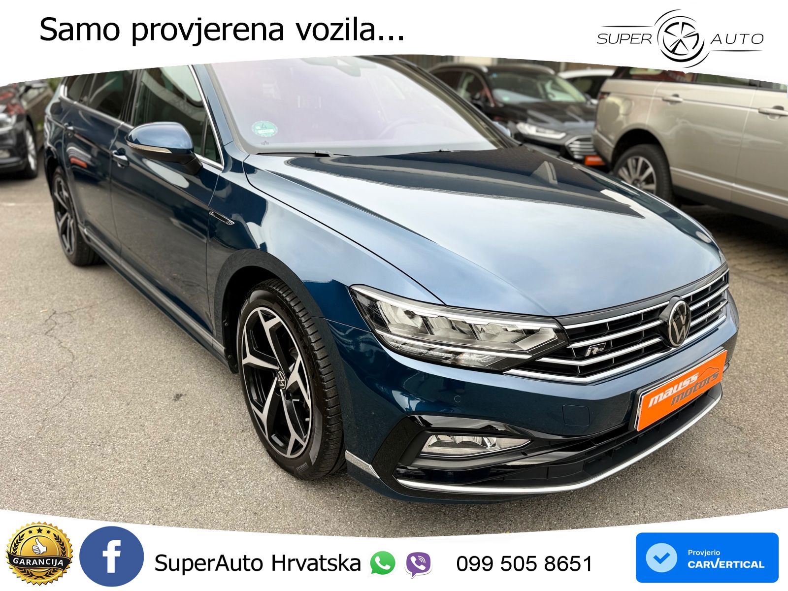 Volkswagen Passat Variant 2.0 TDI (150 KS) DSG R-Line LED+GR SJED+ACC