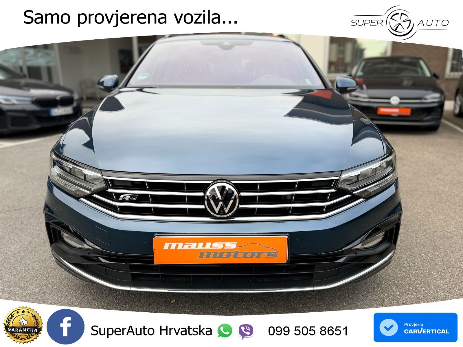 Volkswagen Passat Variant 2.0 TDI (150 KS) DSG R-Line LED+GR SJED+ACC