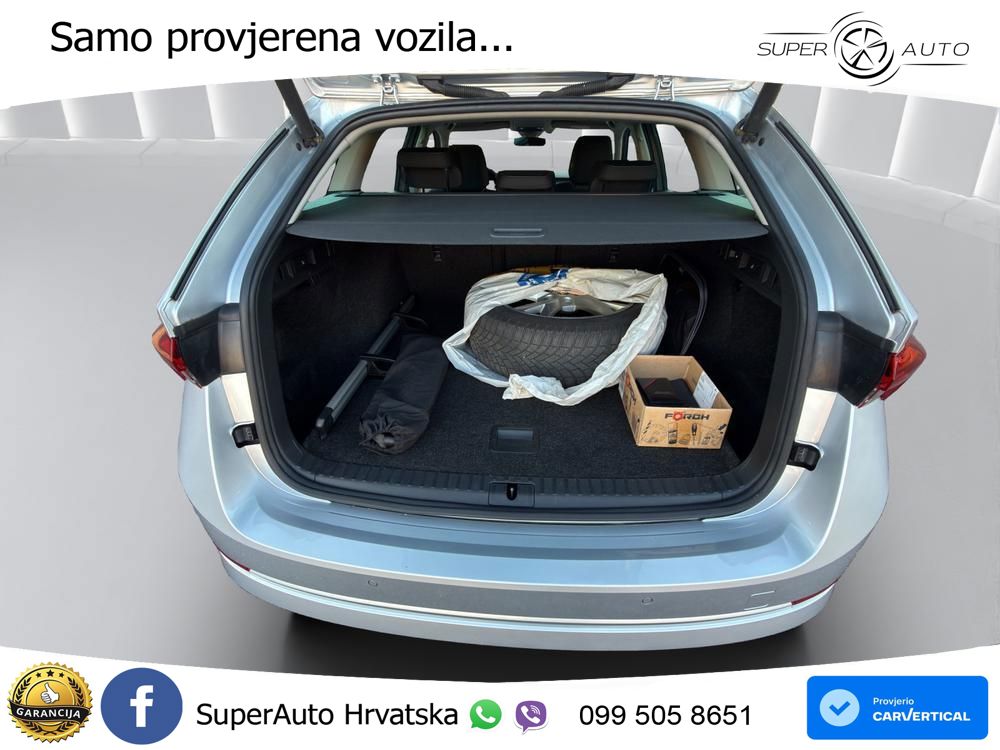 Škoda Octavia Combi 2.0 TDI (150 KS) DSG LED+GR SJED+ACC