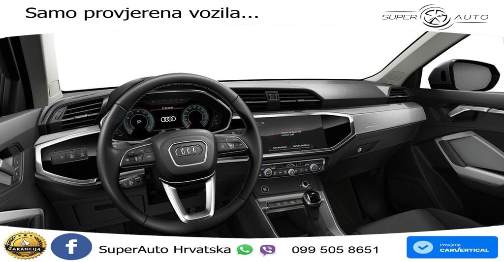 Audi Q3 35 TFSI (150 KS) S tronic advanced LED+GR SJED+ACC