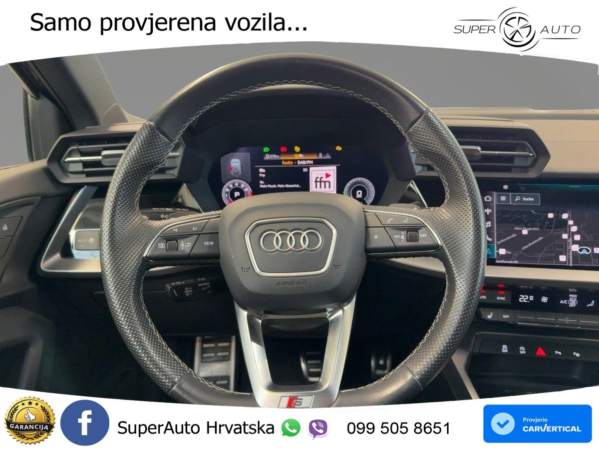 Audi A3 35 TFSI (150 KS) S tronic S line LED+GR SJED+ACC