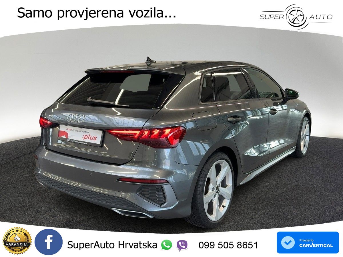 Audi A3 35 TFSI (150 KS) S tronic S line LED+GR SJED+ACC