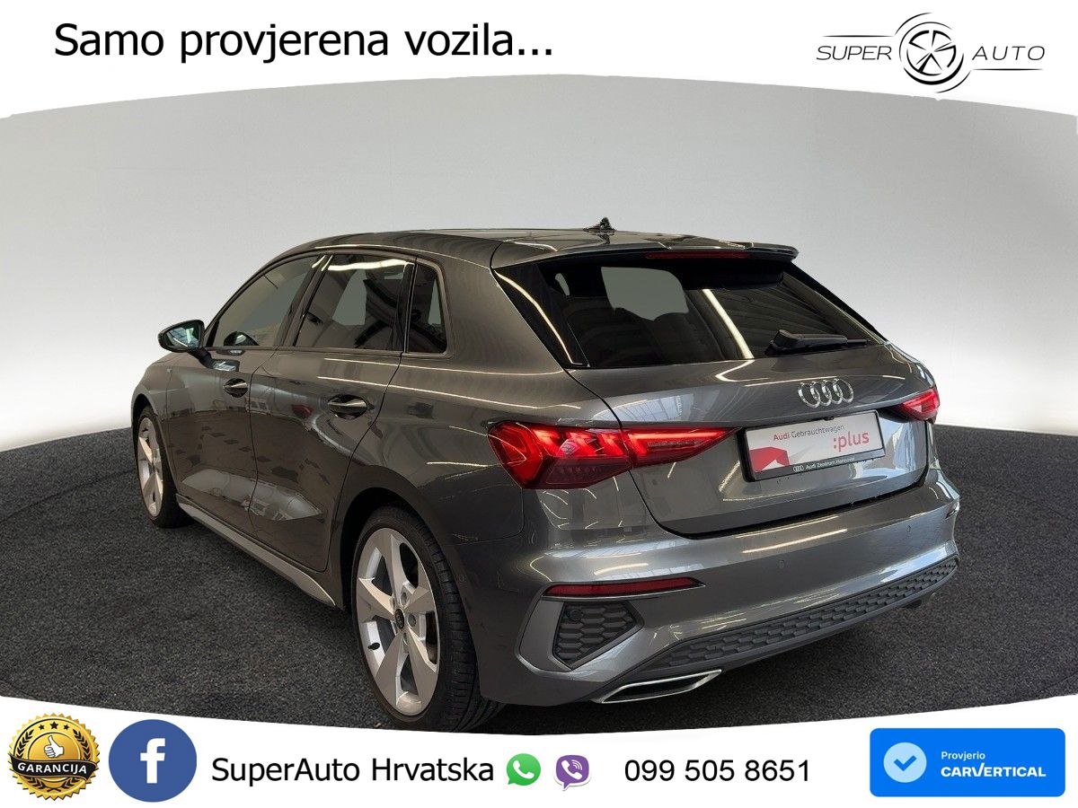 Audi A3 35 TFSI (150 KS) S tronic S line LED+GR SJED+ACC