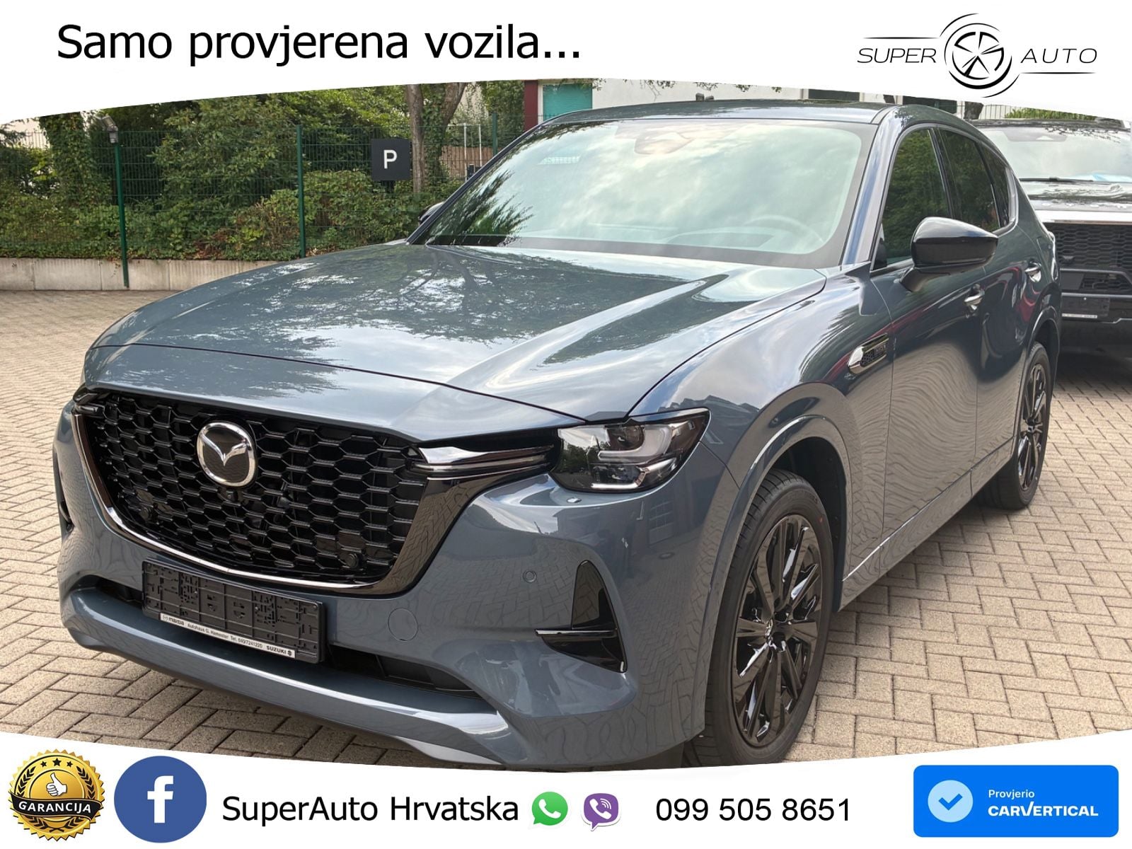 Mazda CX-60 2.5 e-Skyactiv (328 KS) AWD Automatic ACC+HEAD+4xGR SJED+360+PANO