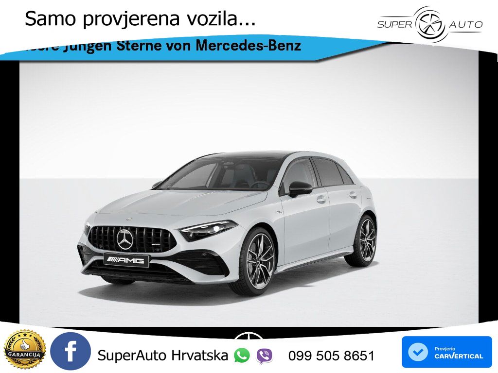 Mercedes-Benz AMG A 35 4MATIC AMG SPEEDSHIFT DCT LED+GR SJED+ACC