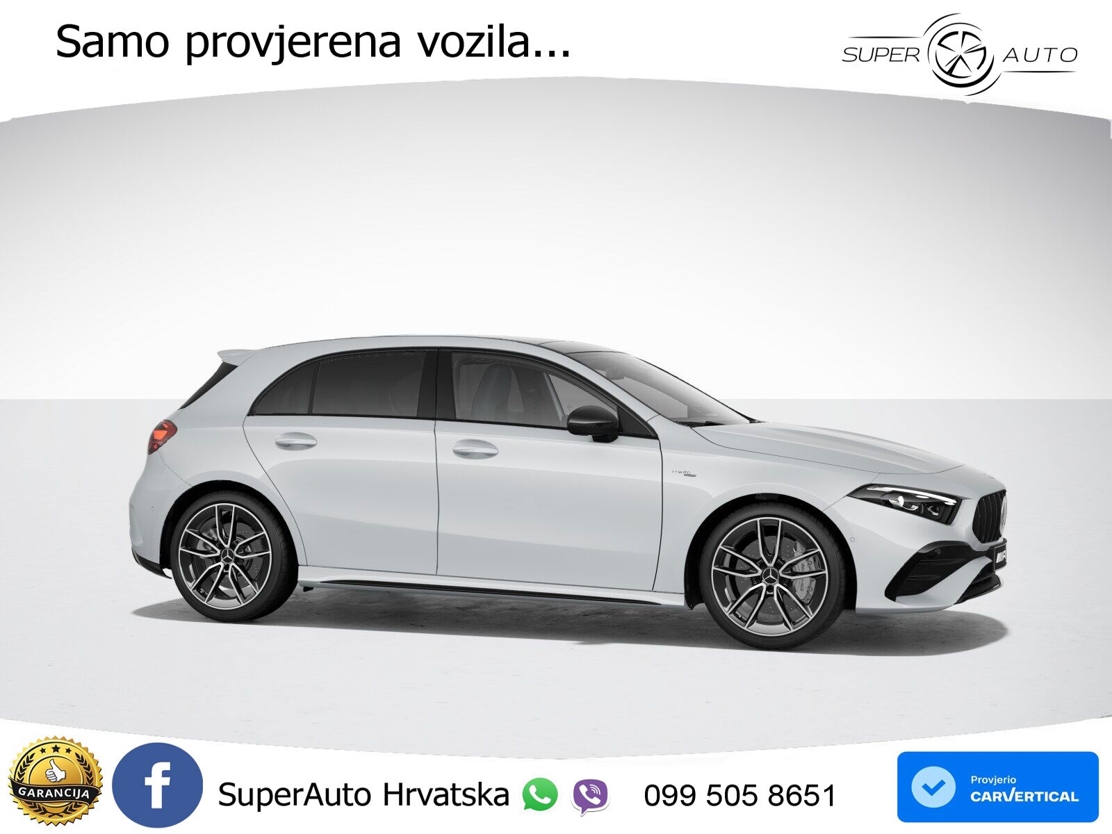 Mercedes-Benz AMG A 35 4MATIC AMG SPEEDSHIFT DCT LED+GR SJED+ACC