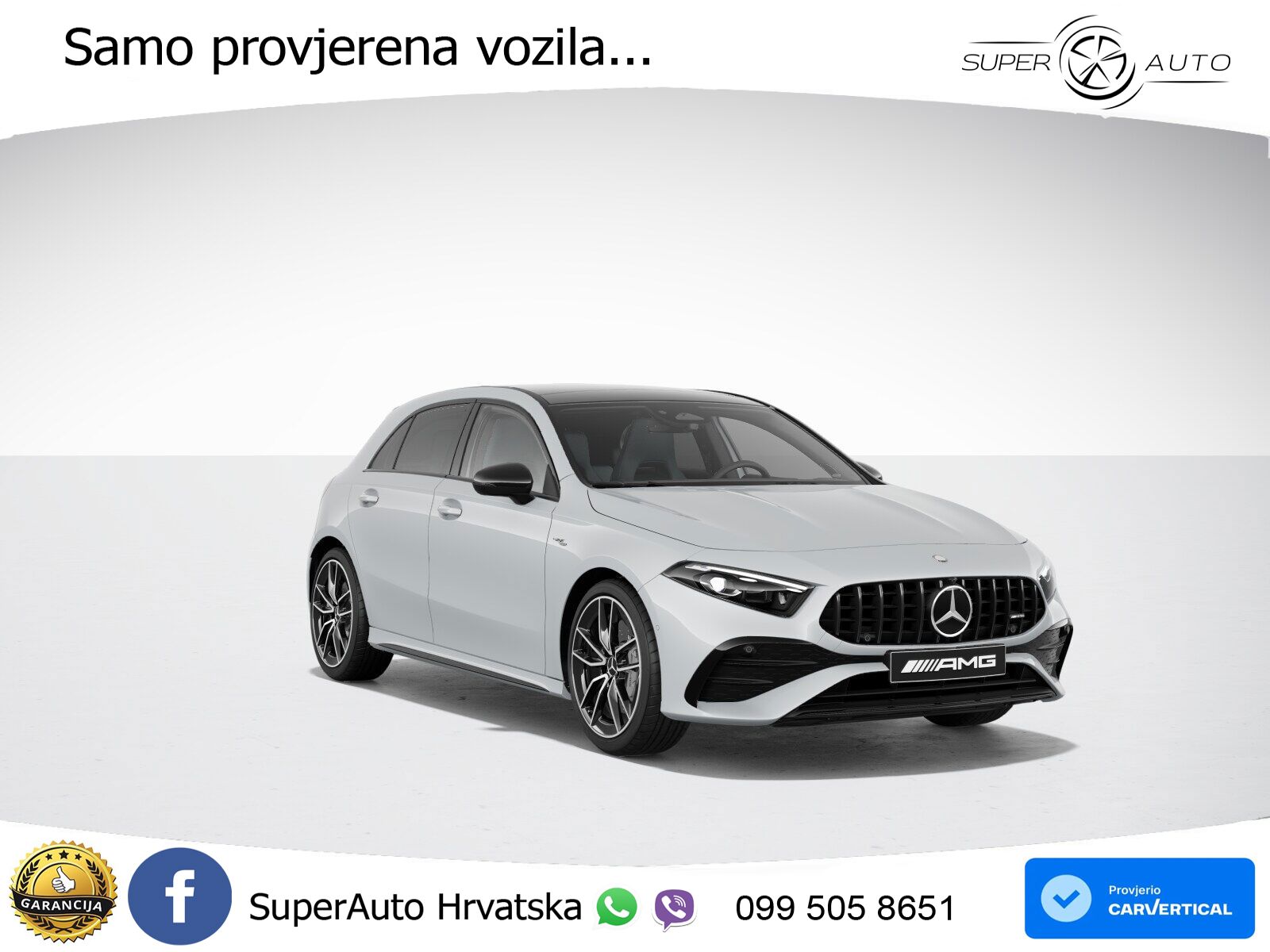 Mercedes-Benz AMG A 35 4MATIC AMG SPEEDSHIFT DCT LED+GR SJED+ACC
