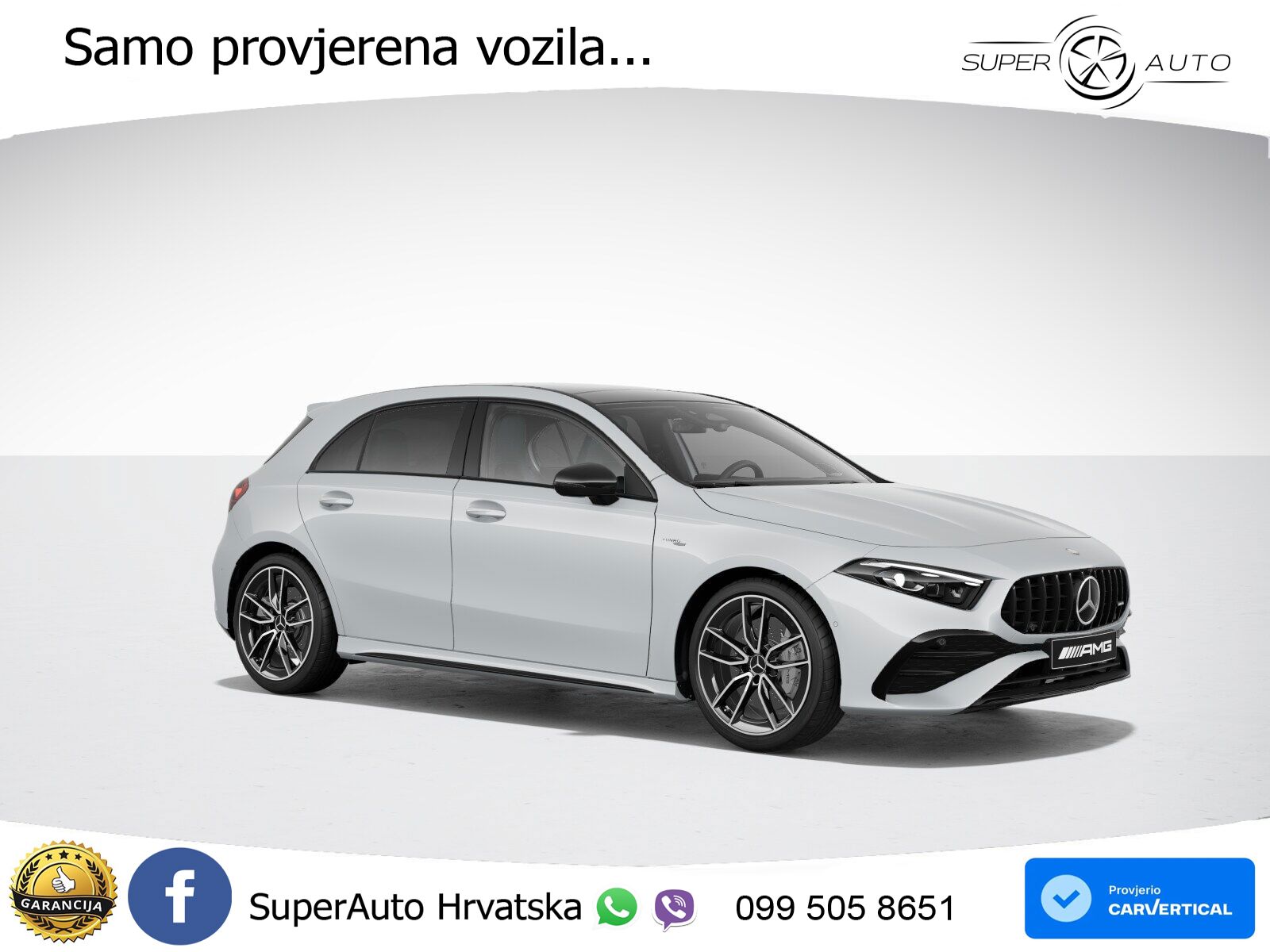 Mercedes-Benz AMG A 35 4MATIC AMG SPEEDSHIFT DCT LED+GR SJED+ACC