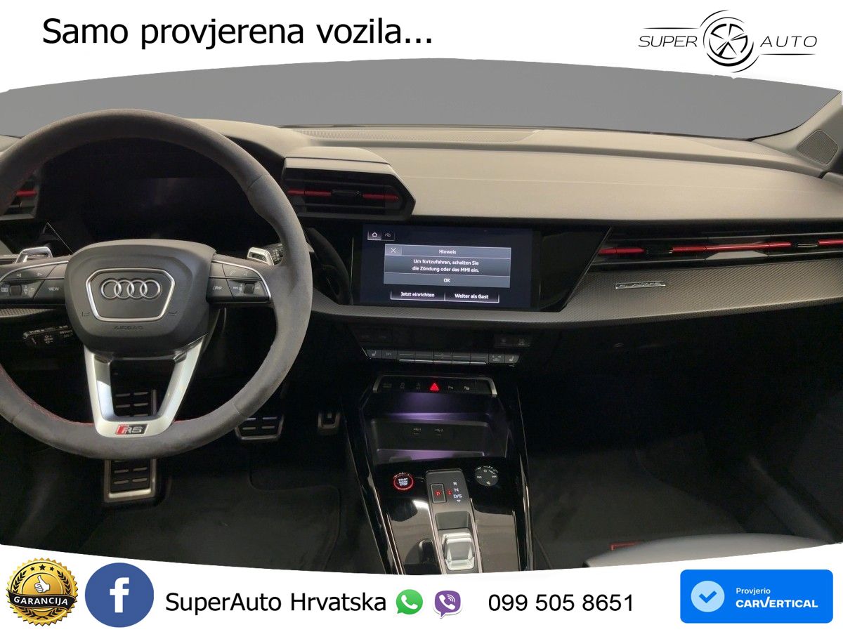 Audi RS3 Sportback 2.5 TFSI (400 KS) quattro S tronic LED+GR SJED+ACC