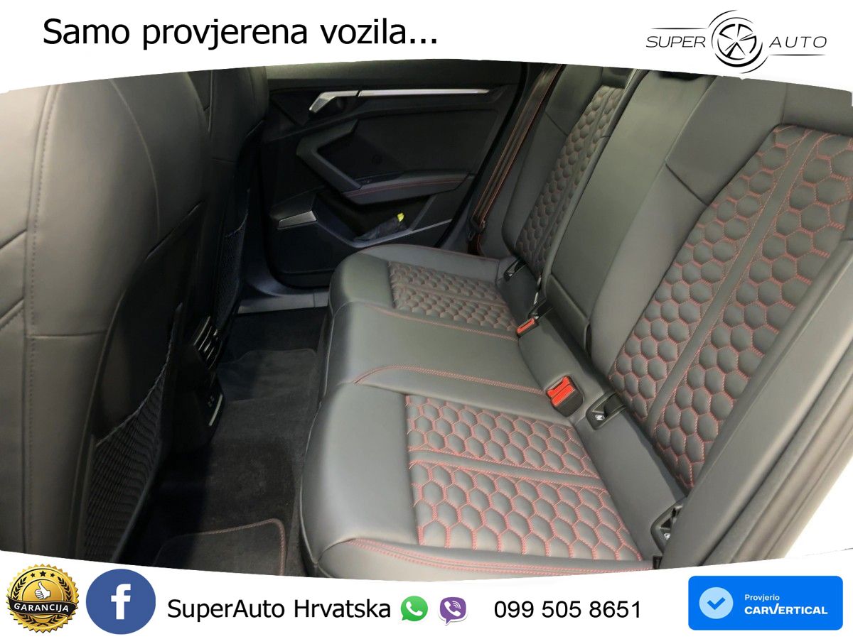 Audi RS3 Sportback 2.5 TFSI (400 KS) quattro S tronic LED+GR SJED+ACC