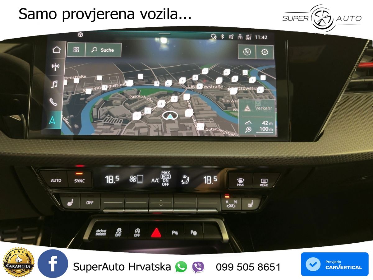 Audi RS3 Sportback 2.5 TFSI (400 KS) quattro S tronic LED+GR SJED+ACC
