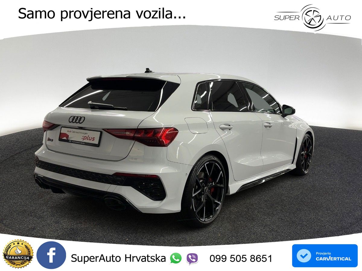 Audi RS3 Sportback 2.5 TFSI (400 KS) quattro S tronic LED+GR SJED+ACC
