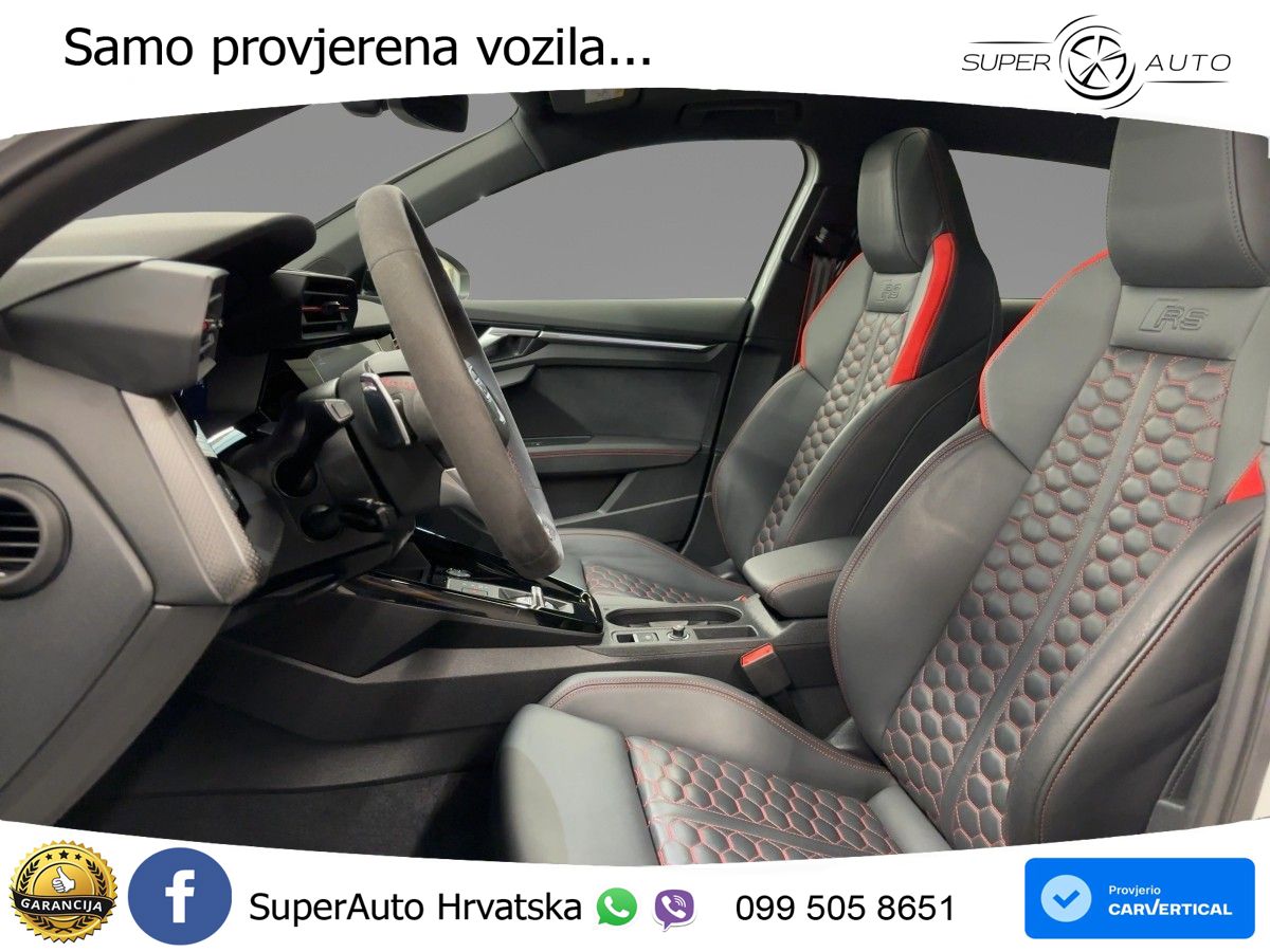Audi RS3 Sportback 2.5 TFSI (400 KS) quattro S tronic LED+GR SJED+ACC