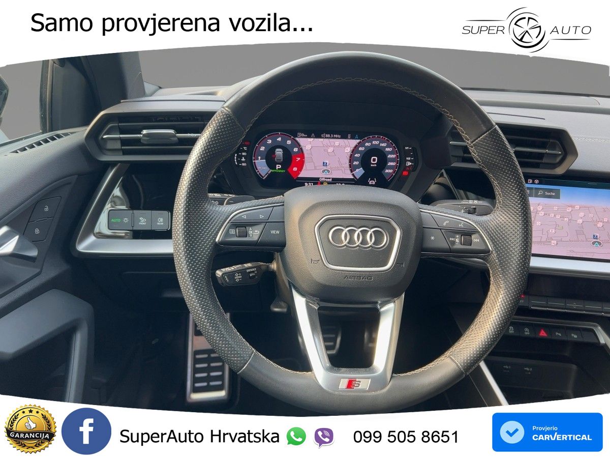 Audi S3 2.0 TFSI (310 KS) quattro S tronic LED+GR SJED+ACC