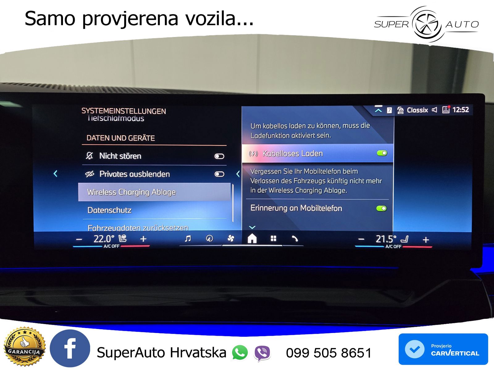 BMW 520d Touring (197 KS) xDrive Steptronic M Sport LED+GR SJED+ACC