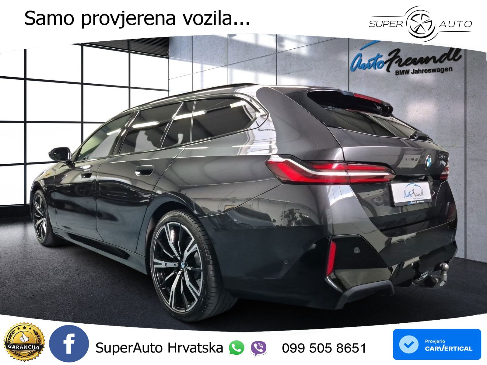BMW 520d Touring (197 KS) xDrive Steptronic M Sport LED+GR SJED+ACC