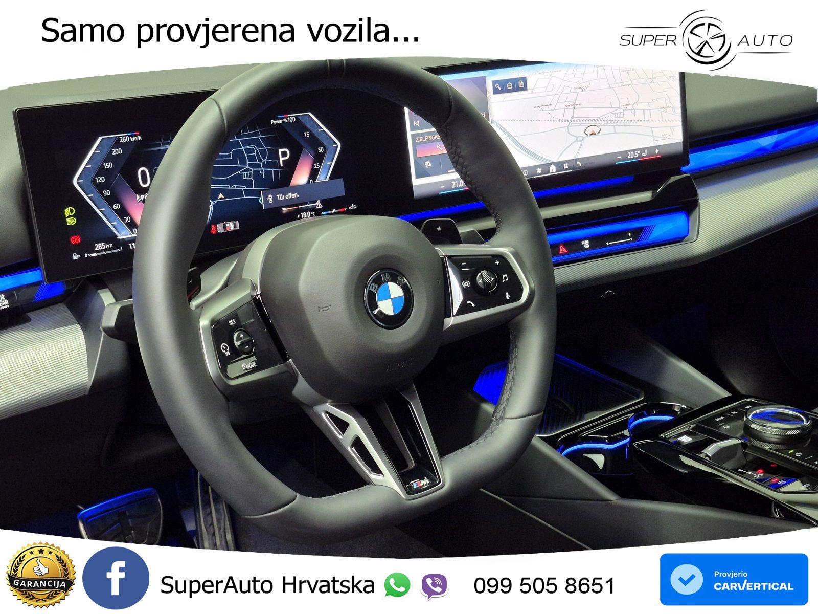 BMW 520d Touring (197 KS) xDrive Steptronic M Sport LED+GR SJED+ACC