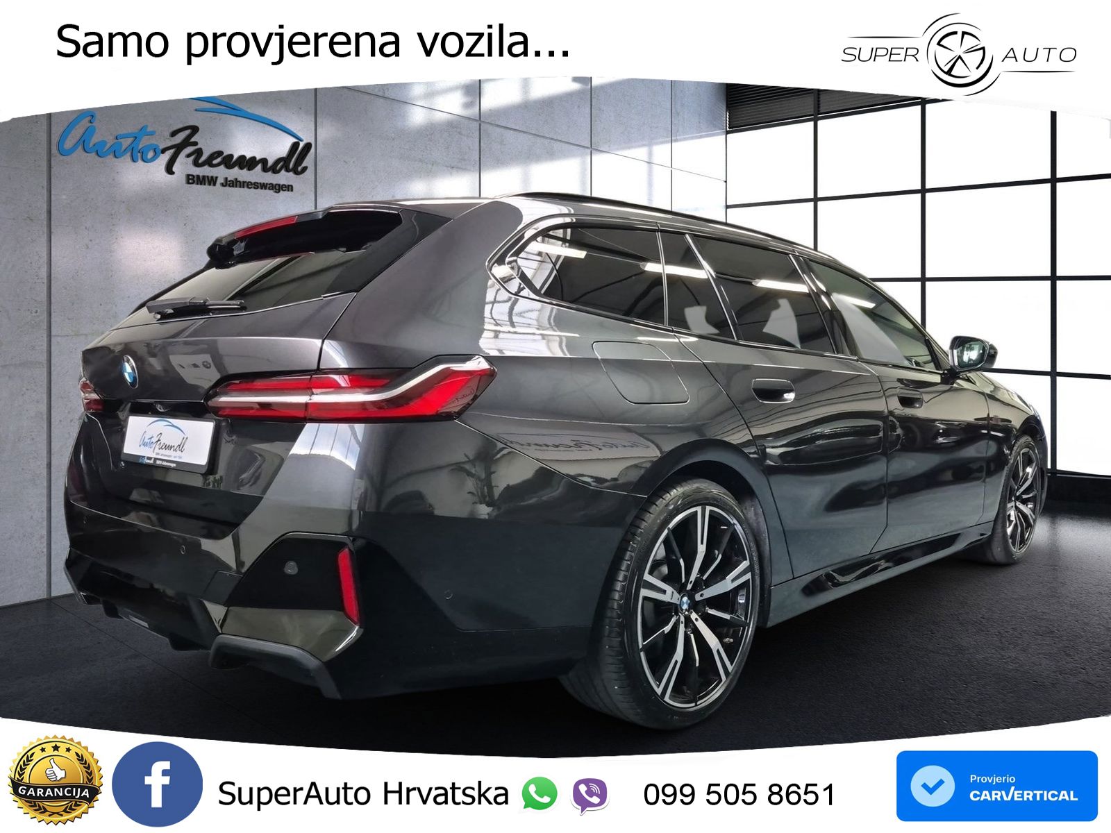 BMW 520d Touring (197 KS) xDrive Steptronic M Sport LED+GR SJED+ACC