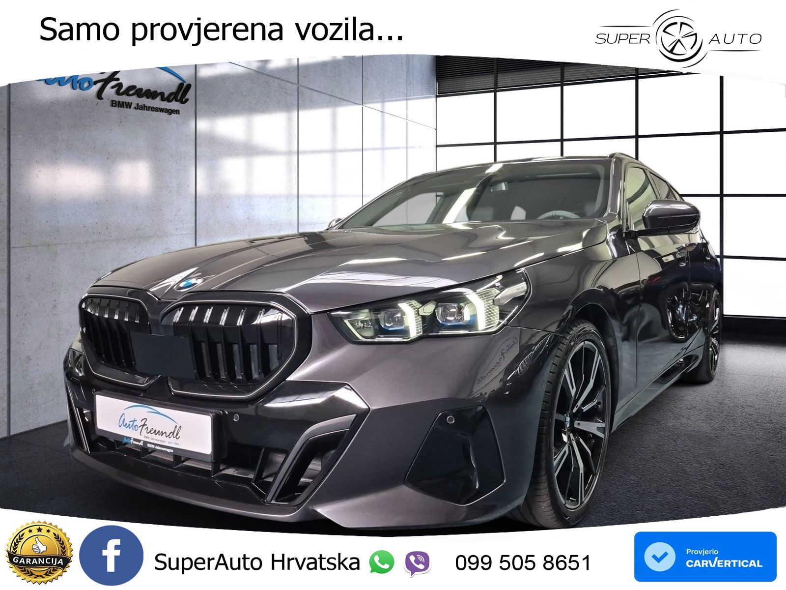 BMW 520d Touring (197 KS) xDrive Steptronic M Sport LED+GR SJED+ACC