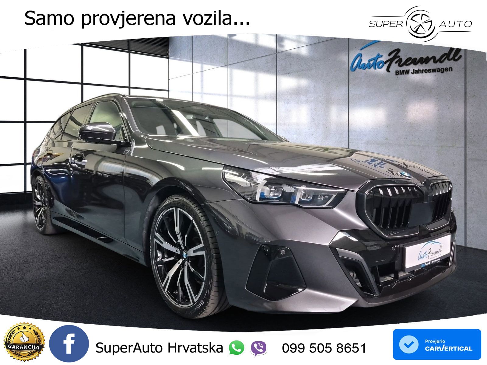 BMW 520d Touring (197 KS) xDrive Steptronic M Sport LED+GR SJED+ACC
