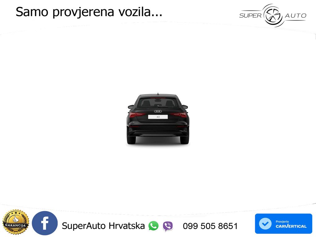 Audi A3 35 TDI (150 KS) advanced LED+GR SJED+ACC