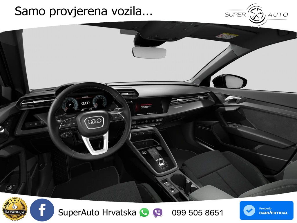 Audi A3 35 TDI (150 KS) advanced LED+GR SJED+ACC