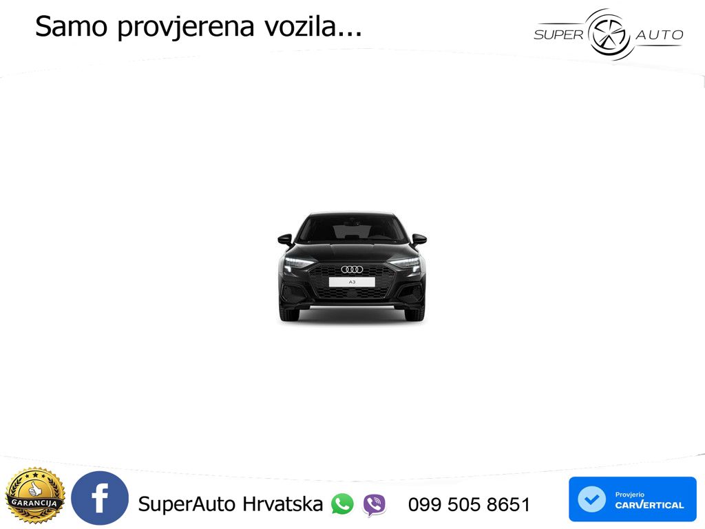 Audi A3 35 TDI (150 KS) advanced LED+GR SJED+ACC