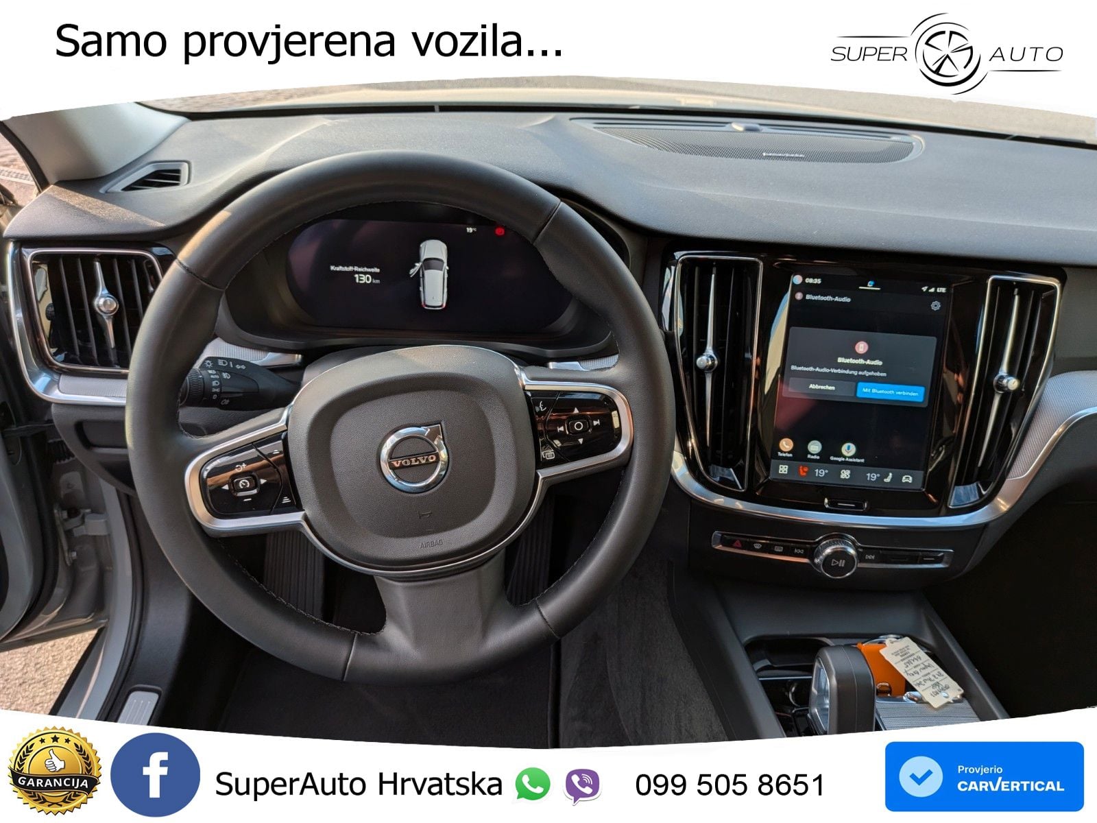 Volvo V60 2.0 B4 Benzin DCT LED+GR SJED+ACC