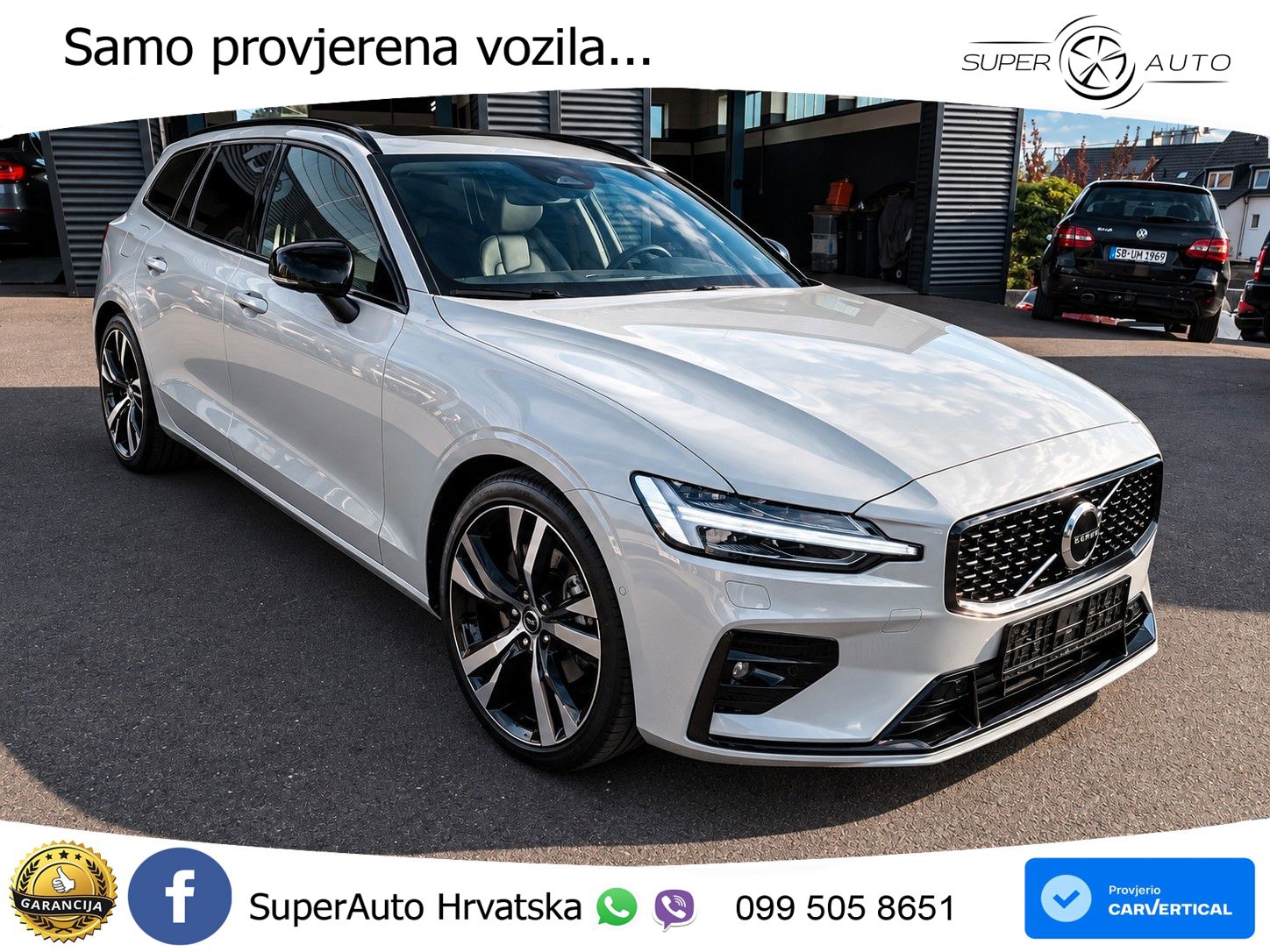 Volvo V60 2.0 B4 Benzin DCT LED+GR SJED+ACC