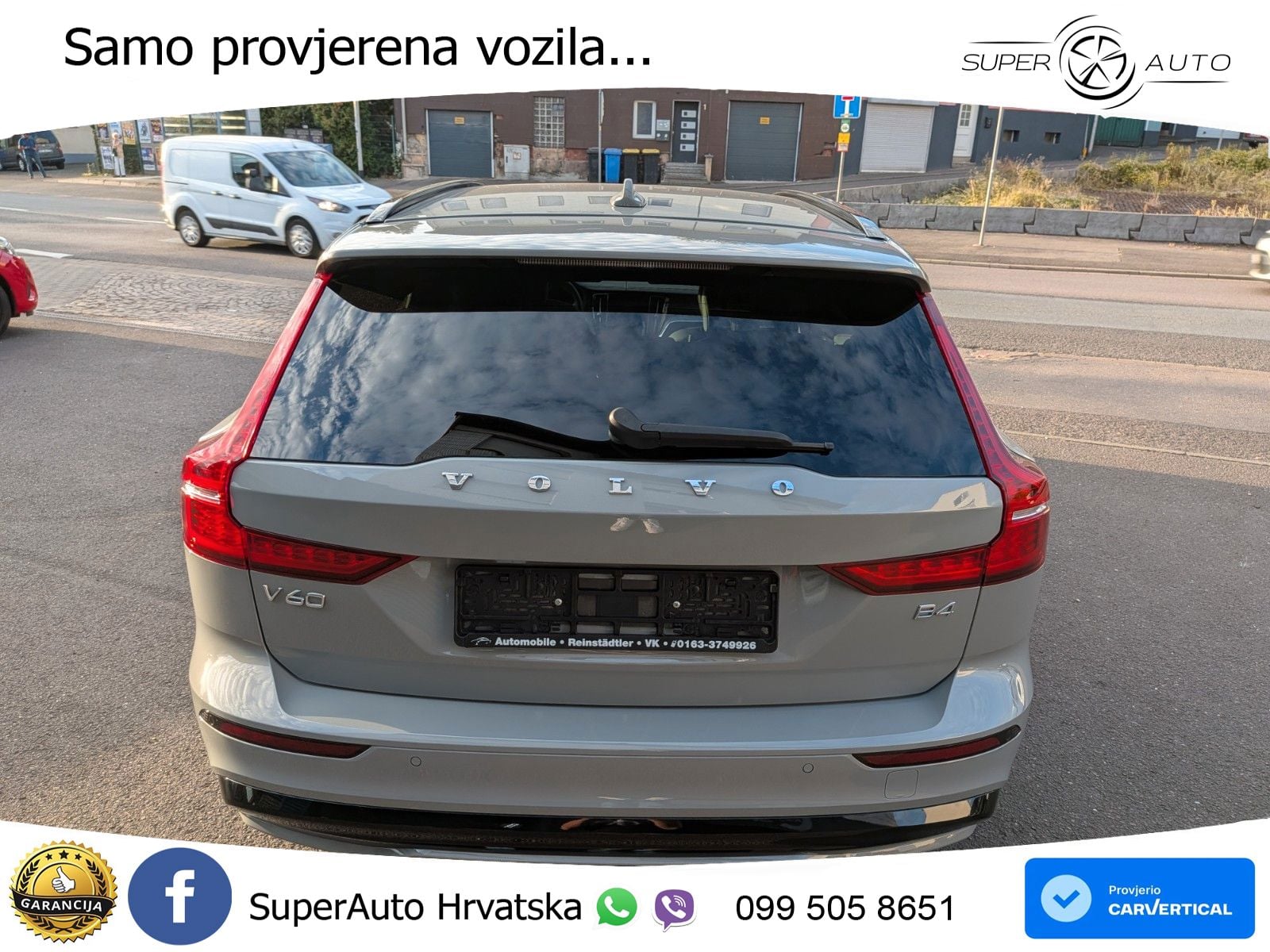 Volvo V60 2.0 B4 Benzin DCT LED+GR SJED+ACC