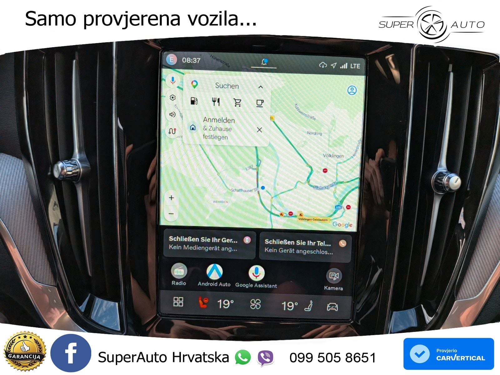 Volvo V60 2.0 B4 Benzin DCT LED+GR SJED+ACC