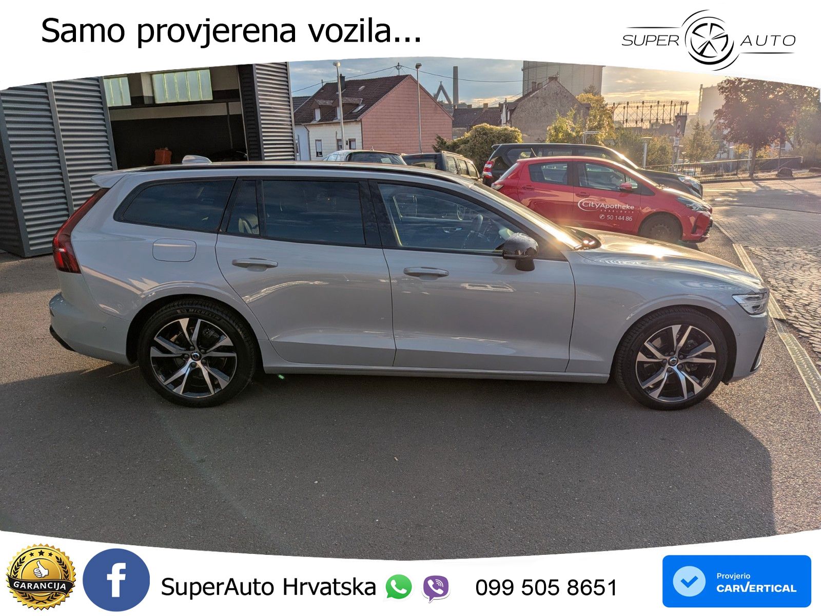 Volvo V60 2.0 B4 Benzin DCT LED+GR SJED+ACC