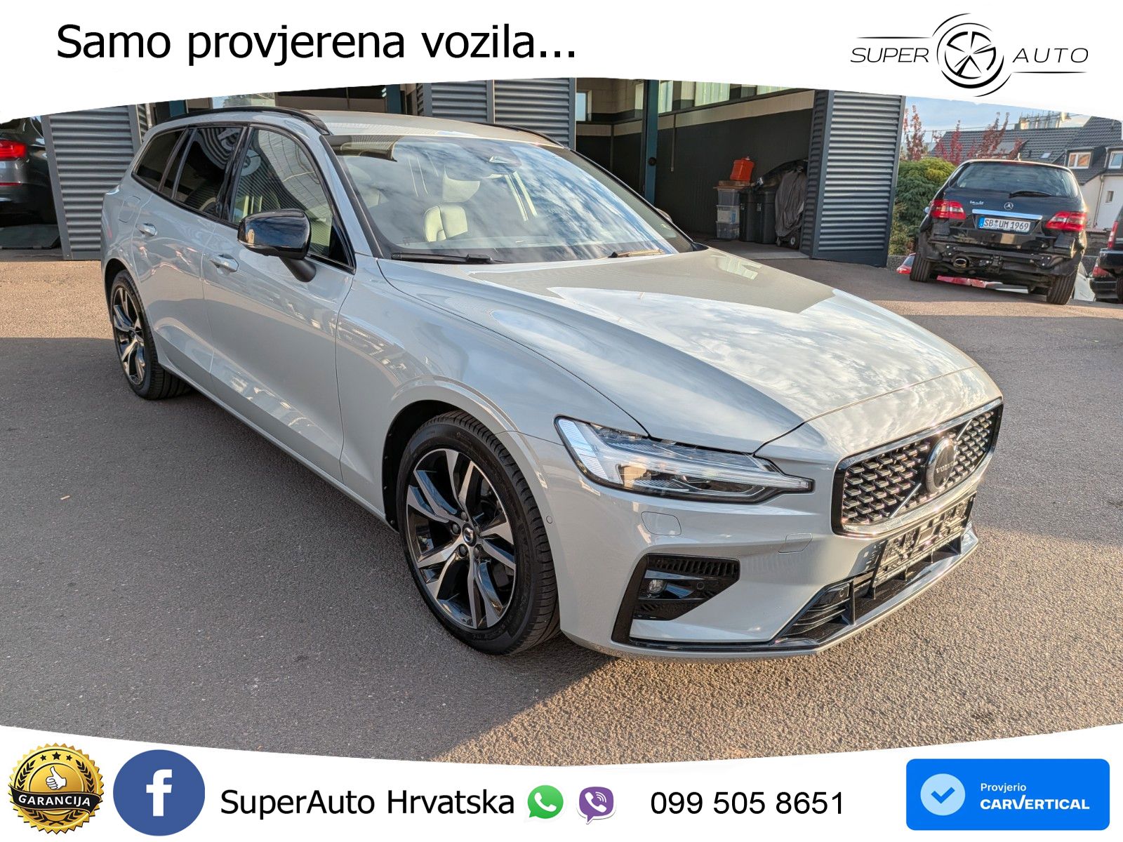 Volvo V60 2.0 B4 Benzin DCT LED+GR SJED+ACC
