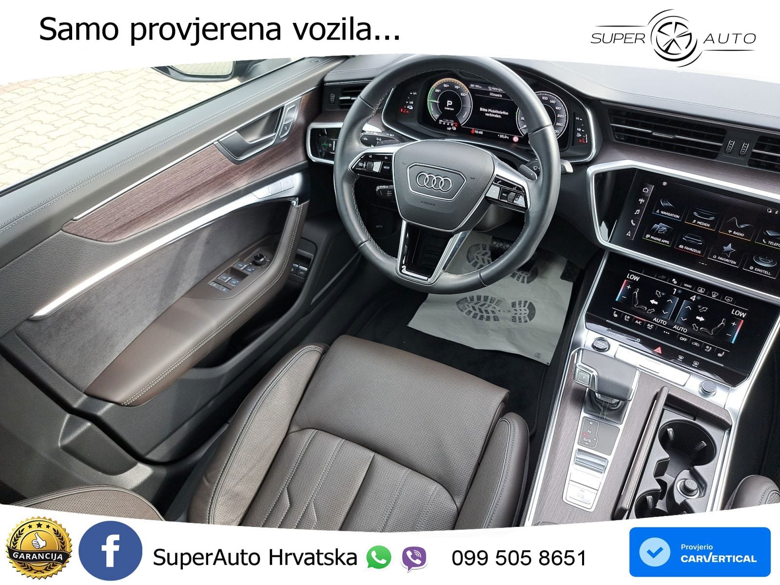 Audi A6 50 TFSIe (299 KS) quattro ultra S tronic S line LED+GR SJED+ACC