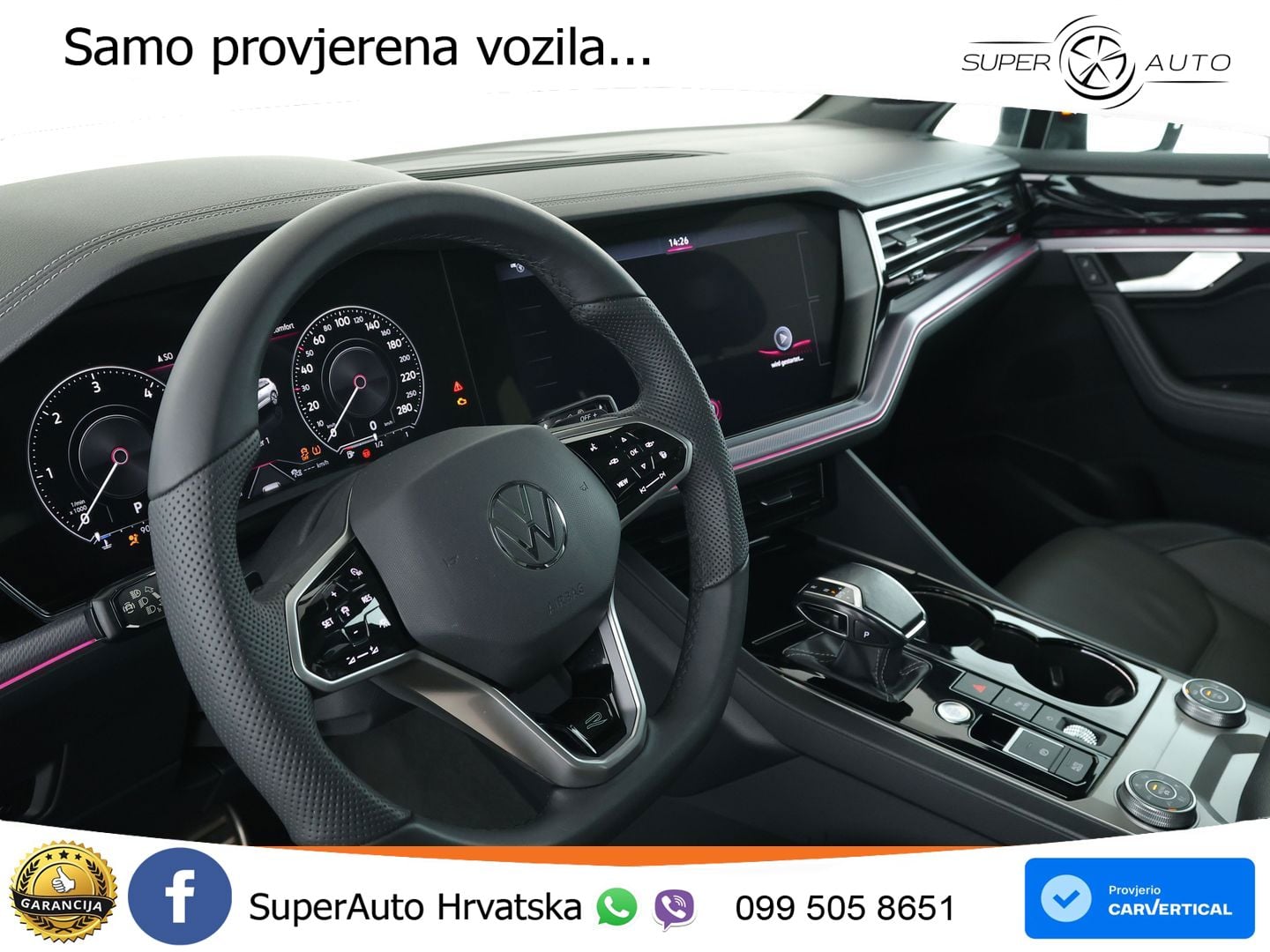 Volkswagen Touareg 3.0 V6 TDI (286 KS) 4MOTION Tiptronic R-Line MATRIX+GR SJED+KAM