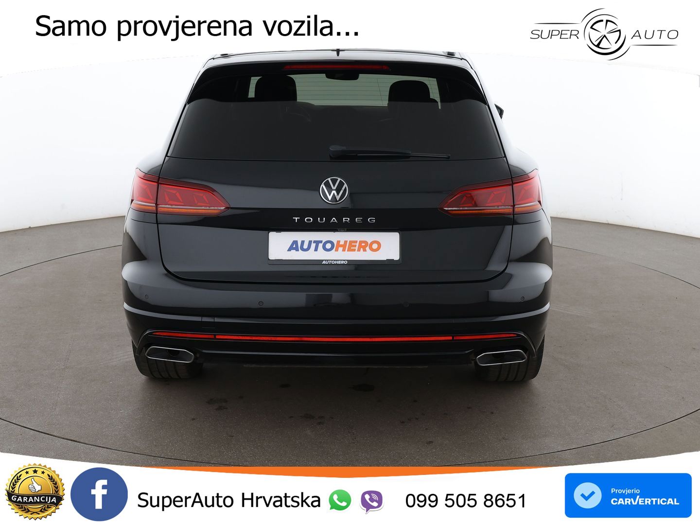 Volkswagen Touareg 3.0 V6 TDI (286 KS) 4MOTION Tiptronic R-Line MATRIX+GR SJED+KAM