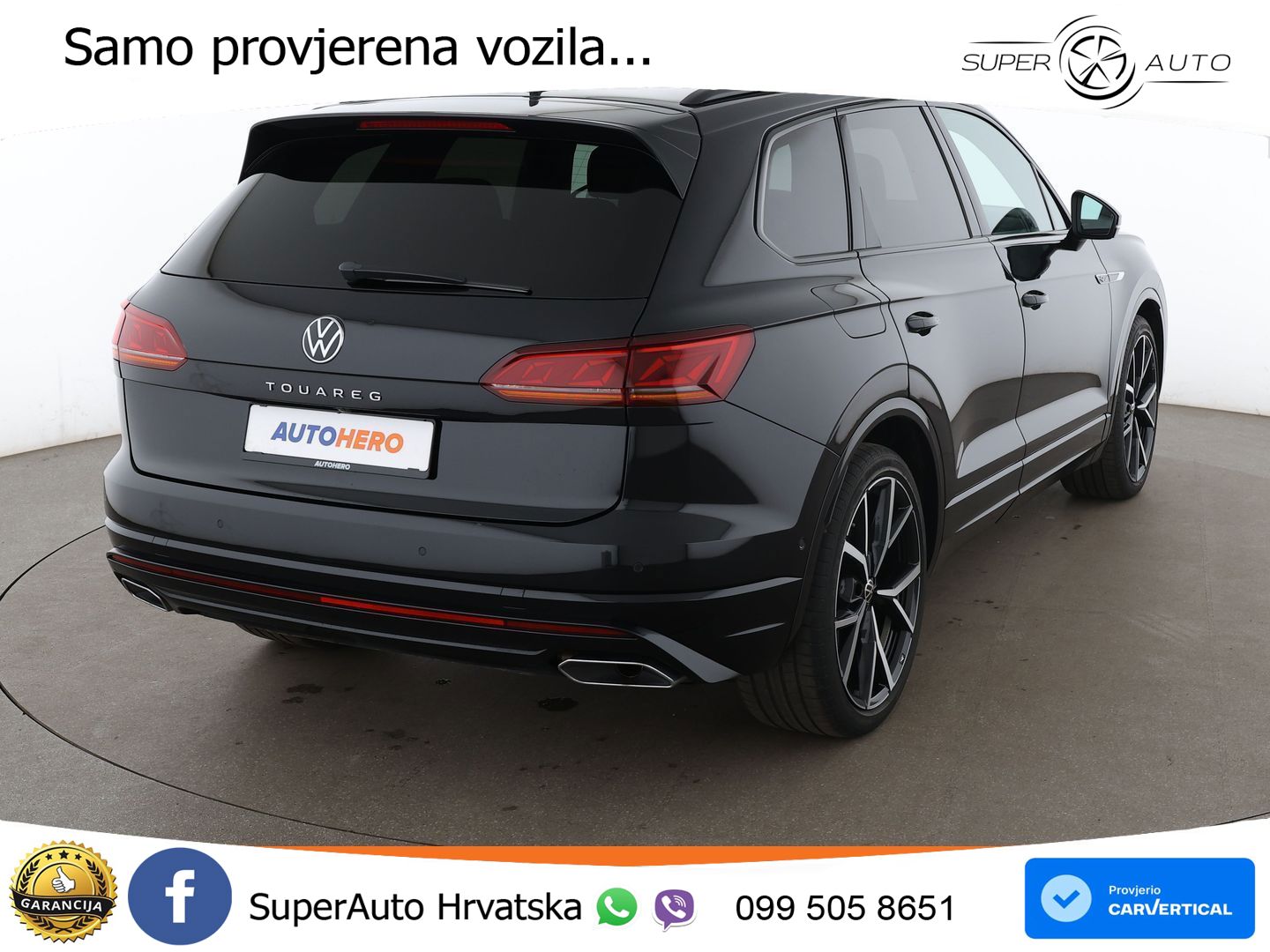 Volkswagen Touareg 3.0 V6 TDI (286 KS) 4MOTION Tiptronic R-Line MATRIX+GR SJED+KAM