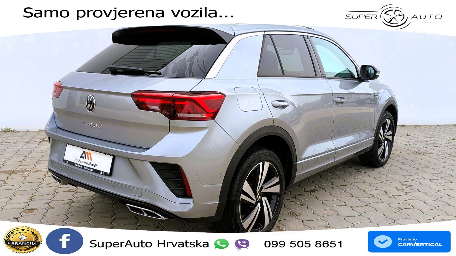 Volkswagen T-Roc 1.5 TSI (150 KS) DSG LED+GR SJED+ACC