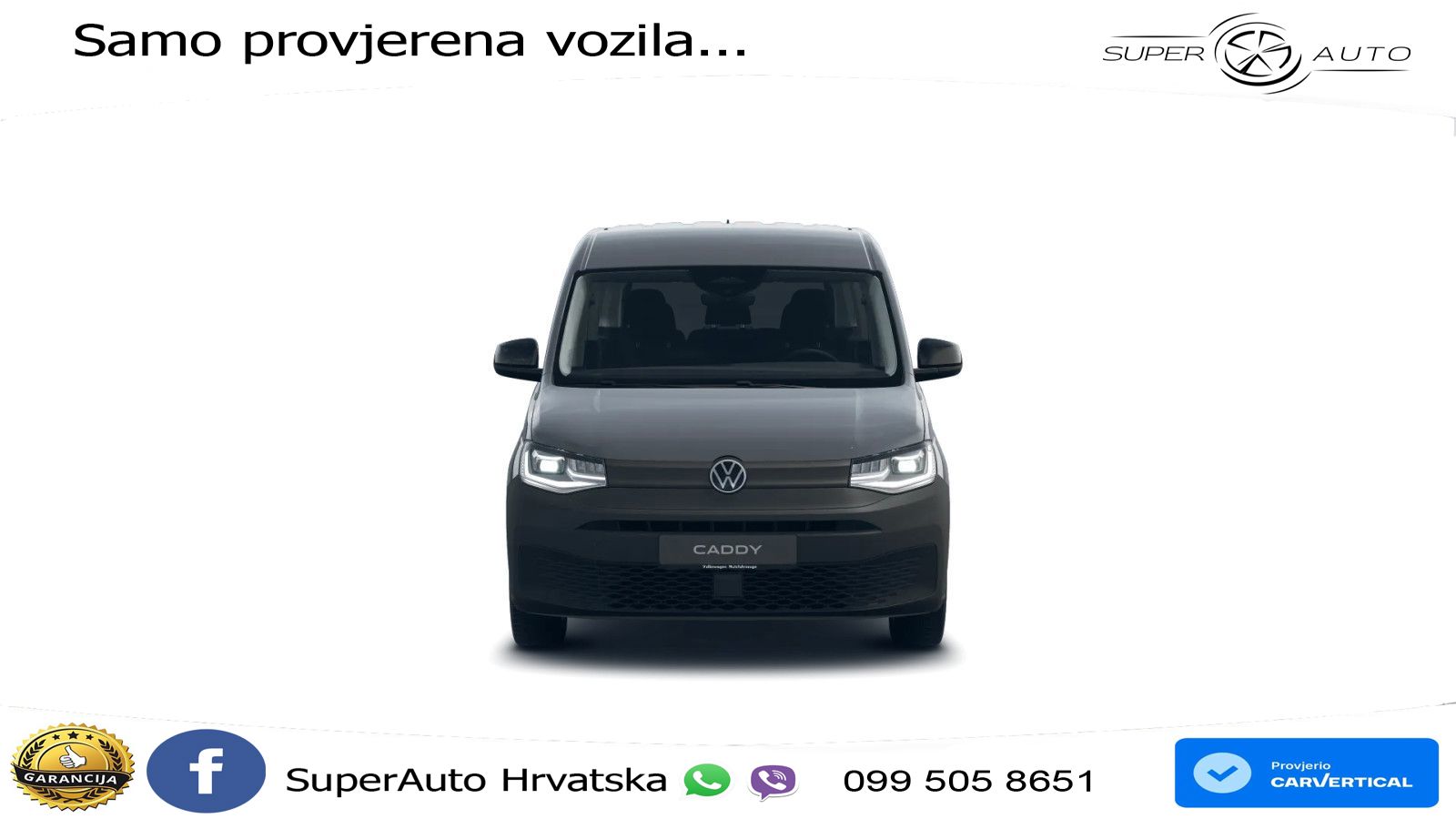 Volkswagen Caddy Kombi / Standh, 5-Sitze, AHK, LED, SHZ 102 KS