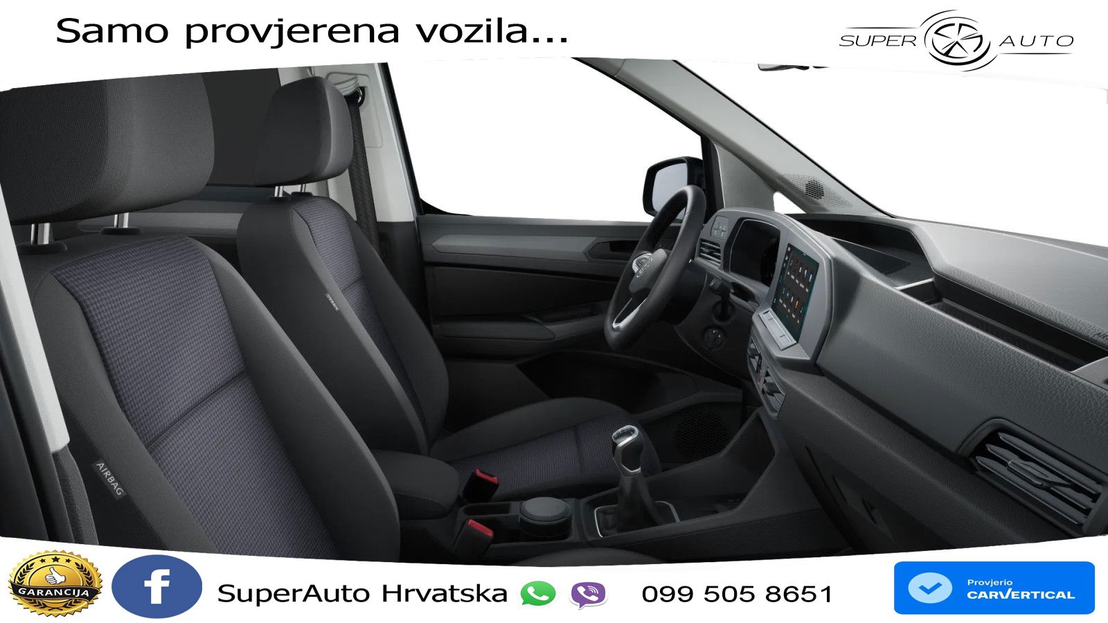 Volkswagen Caddy Kombi / Standh, 5-Sitze, AHK, LED, SHZ 102 KS