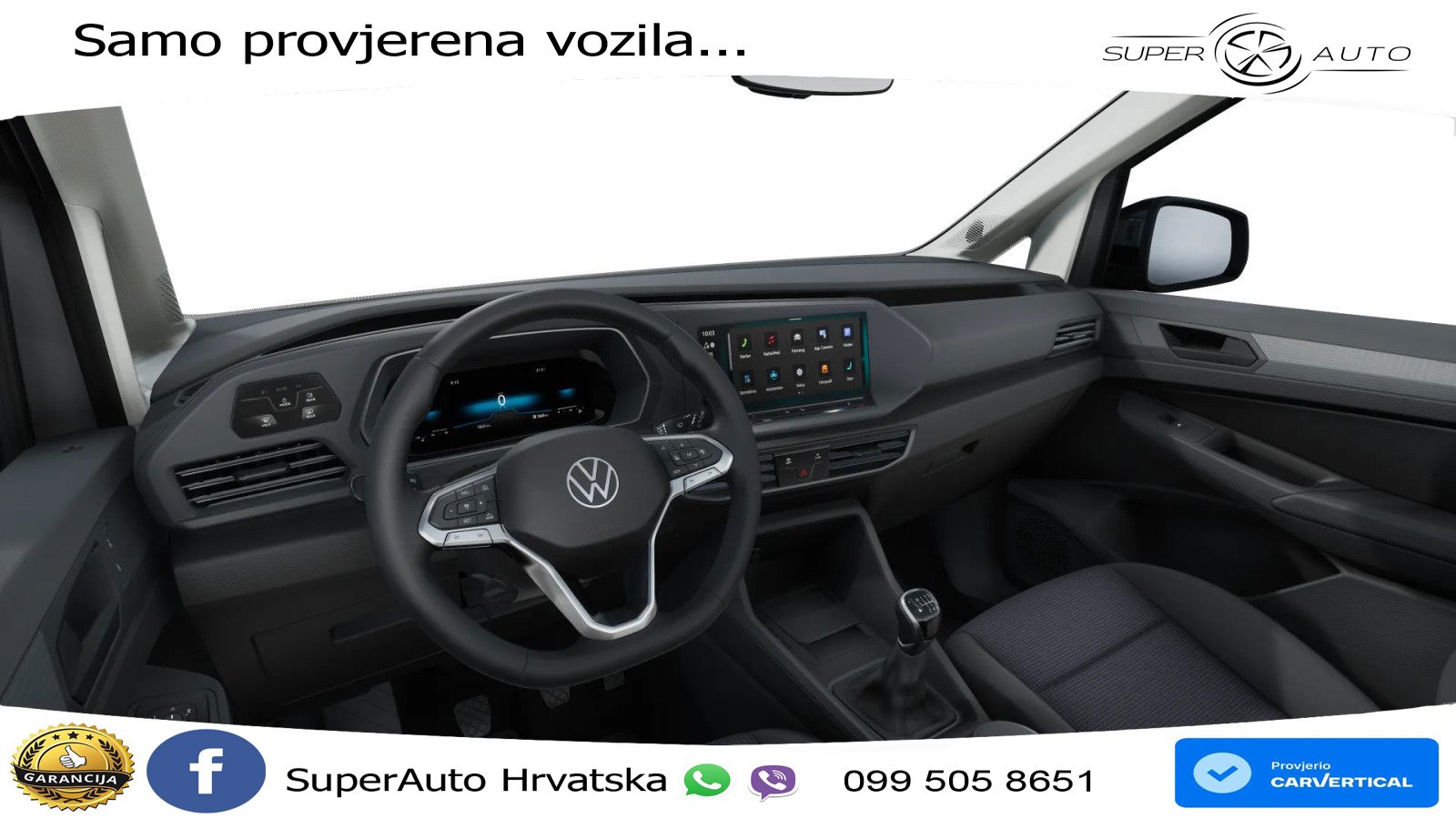 Volkswagen Caddy Kombi / Standh, 5-Sitze, AHK, LED, SHZ 102 KS