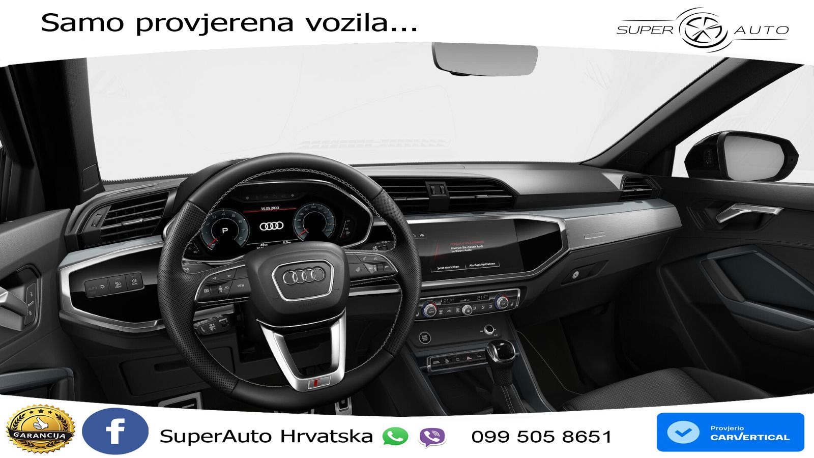 Audi Q3 Sportback 45 TFSI (245 KS) quattro S tronic S line MATRIX+GR SJED+KAM