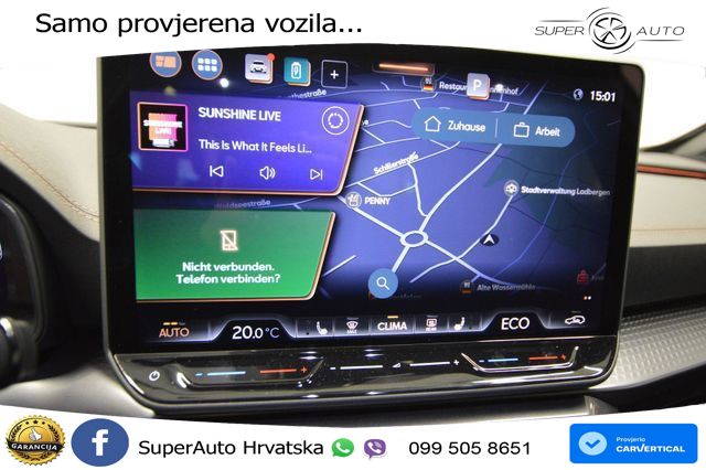 Cupra Formentor 1.5 TSI (204 KS) e-Hybrid DSG LED+GR SJED+ACC