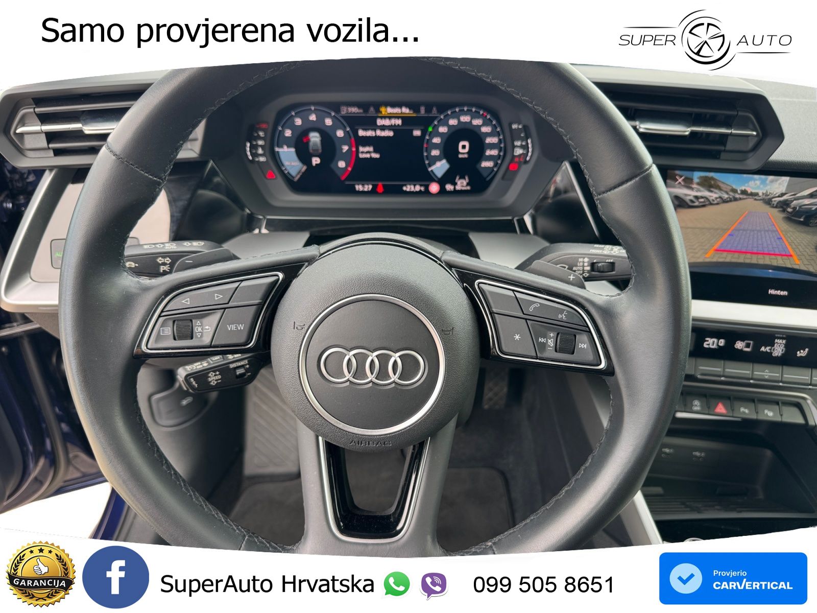 Audi A3 35 TFSI (150 KS) S tronic LED+GR SJED+ACC